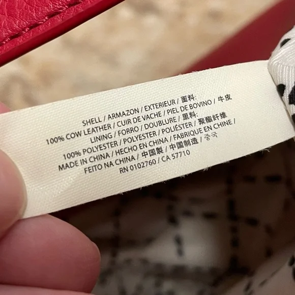 Kate Spade red leather Jamie Chrystie Street hobo shoulder bag - Picture 8 of 14